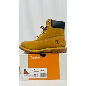 NEW! Timberland Women's 6" Premium Waterproof Boot Wheat 7 W US